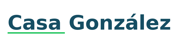 Casa González logo